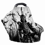 Demon Samurai Print Baby Seat Cover