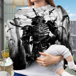 Demon Samurai Print Baby Seat Cover