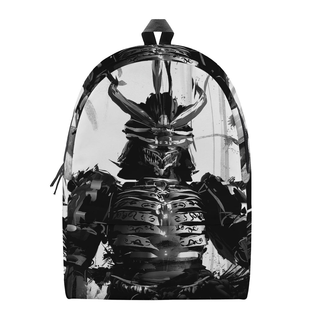 Demon Samurai Print Backpack