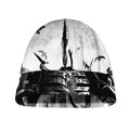 Demon Samurai Print Beanie