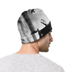Demon Samurai Print Beanie