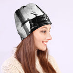 Demon Samurai Print Beanie