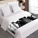 Demon Samurai Print Bed Runner