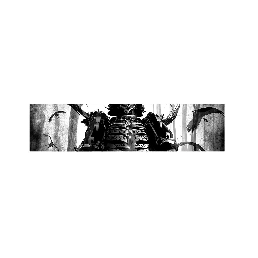 Demon Samurai Print Bed Runner