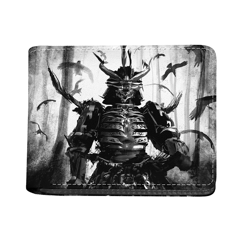 Demon Samurai Print Bifold Wallet