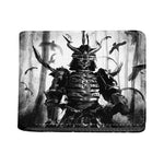 Demon Samurai Print Bifold Wallet
