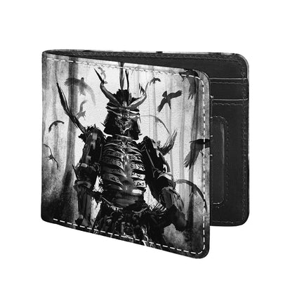 Demon Samurai Print Bifold Wallet