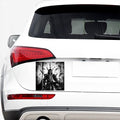 Demon Samurai Print Car Sticker