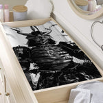 Demon Samurai Print Changing Pad Cover