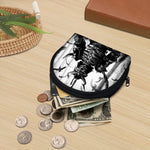 Demon Samurai Print Coin Purse