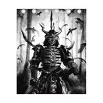 Demon Samurai Print Curtain