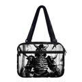 Demon Samurai Print Double Strap Bible Bag