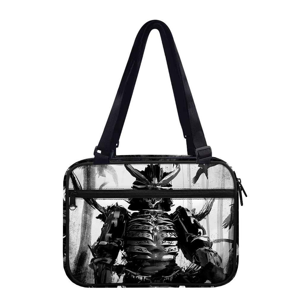 Demon Samurai Print Double Strap Bible Bag