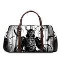 Demon Samurai Print Duffel Bag