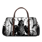 Demon Samurai Print Duffle Bag