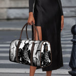 Demon Samurai Print Duffle Bag