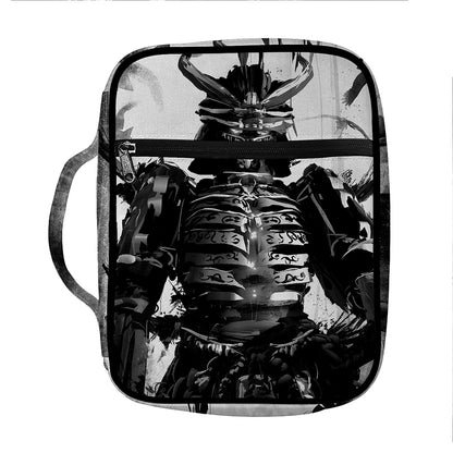 Demon Samurai Print Front Pocket Bible Bag