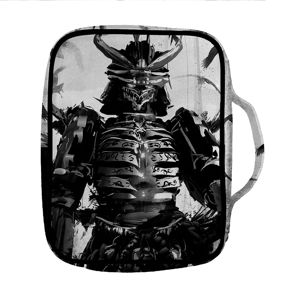 Demon Samurai Print Front Pocket Bible Bag
