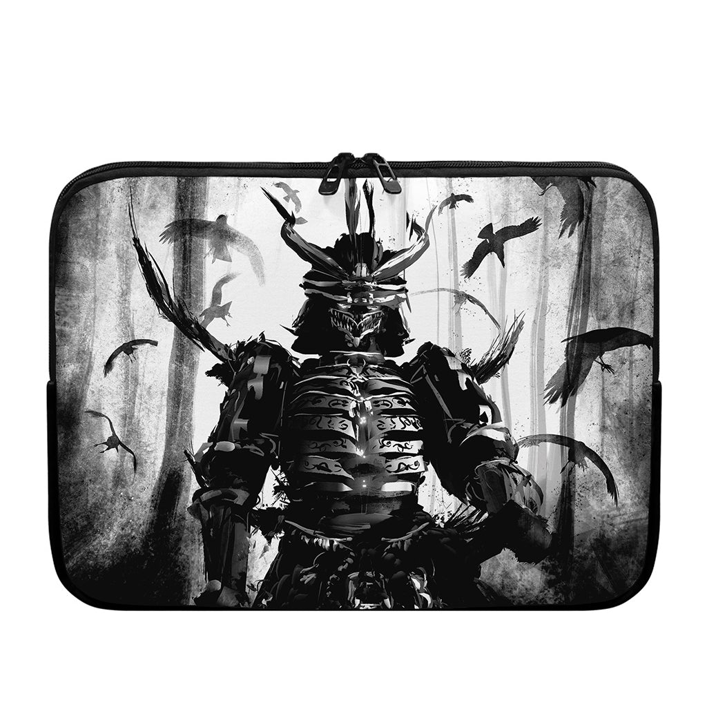 Demon Samurai Print Laptop Sleeve