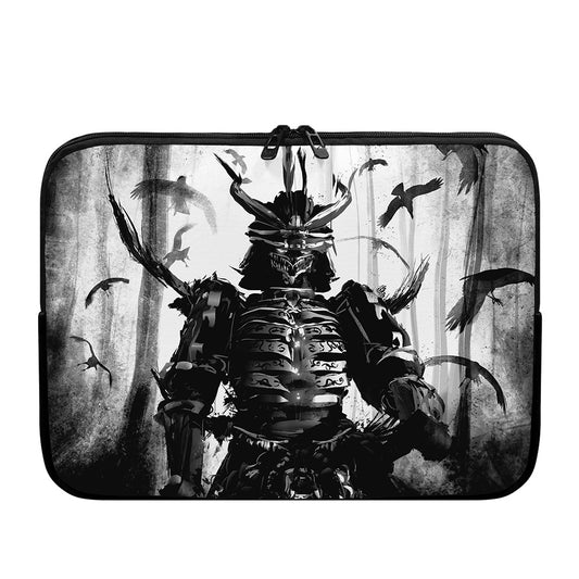 Demon Samurai Print Laptop Sleeve