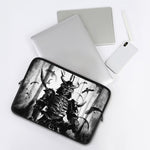 Demon Samurai Print Laptop Sleeve