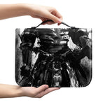 Demon Samurai Print Leather Bible Cover