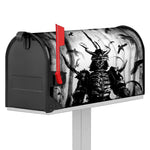 Demon Samurai Print Mailbox Cover