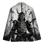 Demon Samurai Print Men's Blazer