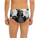 Demon Samurai Print Men's Briefs