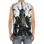 Demon Samurai Print Men's Fitness Tank Top