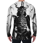 Demon Samurai Print Men's Long Sleeve T-Shirt