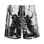 Demon Samurai Print Men's Sports Shorts