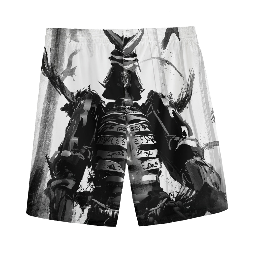 Demon Samurai Print Men's Sports Shorts