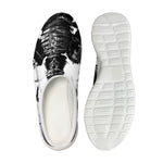 Demon Samurai Print Mesh Casual Shoes