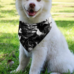 Demon Samurai Print Over The Collar Dog Bandana