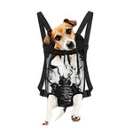 Demon Samurai Print Pet Carrier Backpack