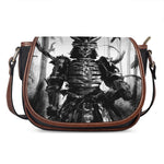 Demon Samurai Print Saddle Bag