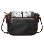 Demon Samurai Print Saddle Bag