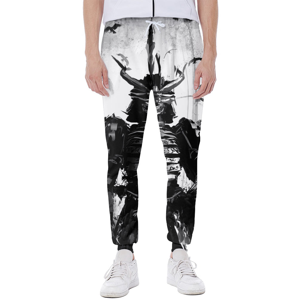 Demon Samurai Print Scuba Joggers