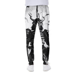 Demon Samurai Print Scuba Joggers