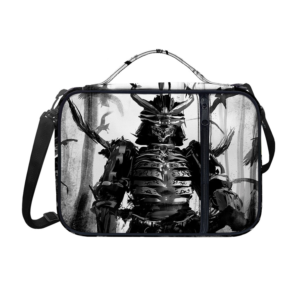 Demon Samurai Print Shoulder Strap Bible Bag