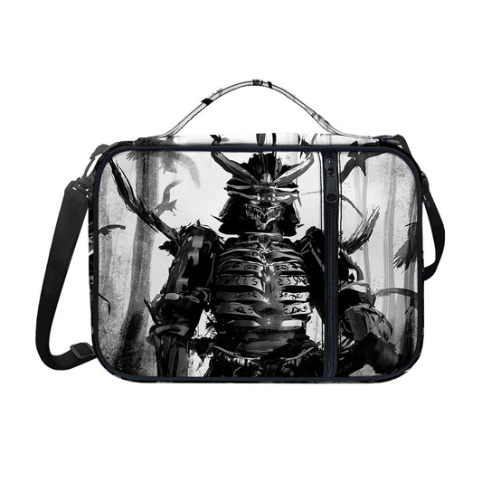 Demon Samurai Print Shoulder Strap Bible Bag