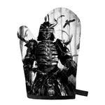 Demon Samurai Print Single Oven Mitt