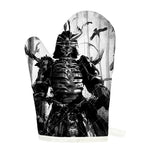 Demon Samurai Print Single Oven Mitt