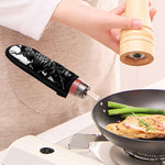 Demon Samurai Print Skillet Handle Cover