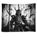 Demon Samurai Print Tapestry