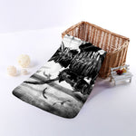 Demon Samurai Print Towel