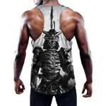 Demon Samurai Print Training Tank Top
