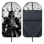 Demon Samurai Print Waterproof Car Seat Cover