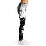 Demon Samurai Print Women's Leggings